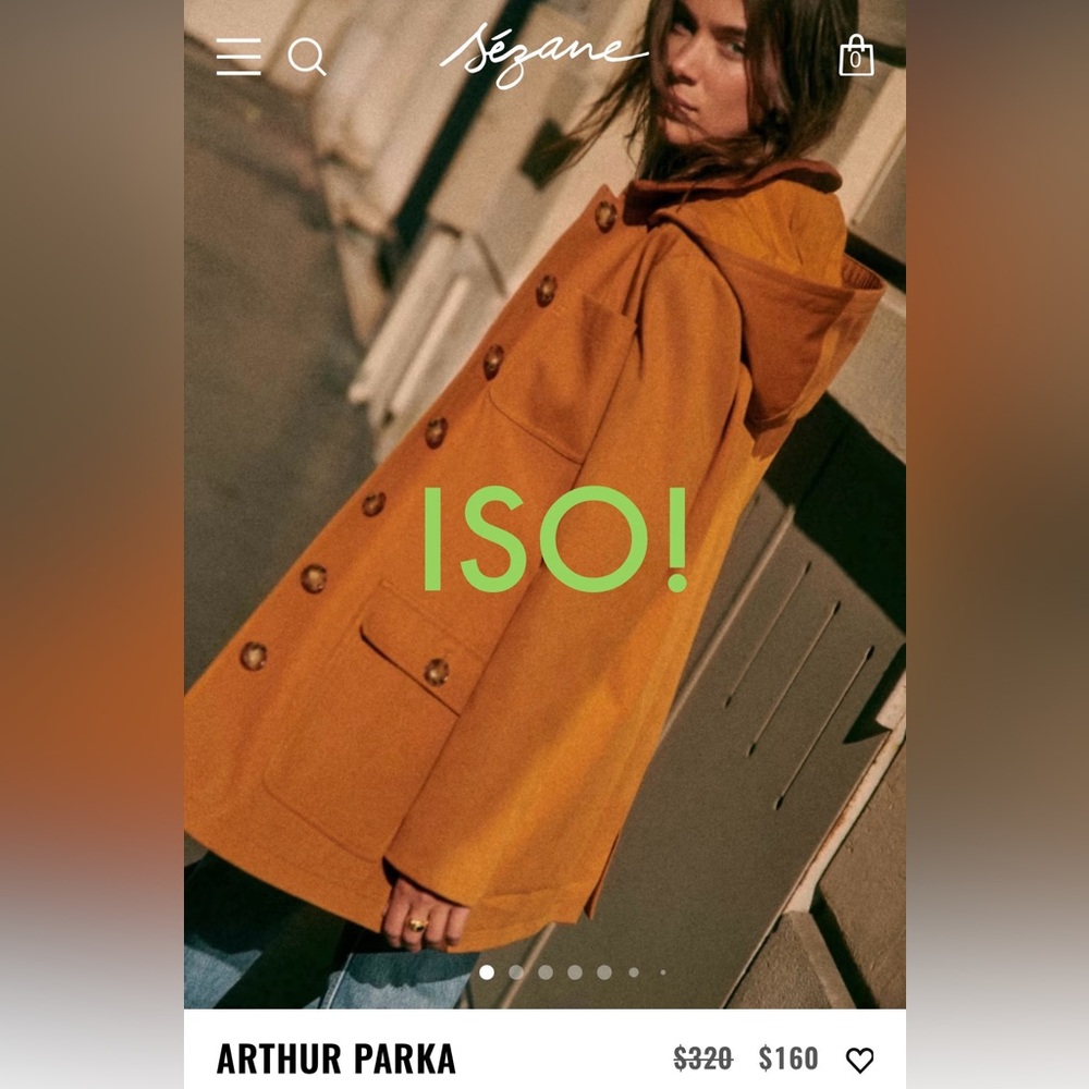 ISO IN SEARCH OF Sezane Arthur Parka Size 14 🙏🏻🙏🏻🙏🏻🙏🏻 (Not for sale!)